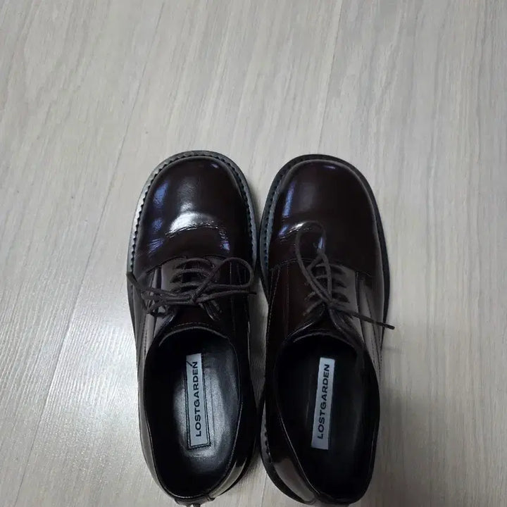 [BUNJANG] Lost Garden Forik Brown Derby Shoes / 로스트가든 포릭 브라운 더비 250
