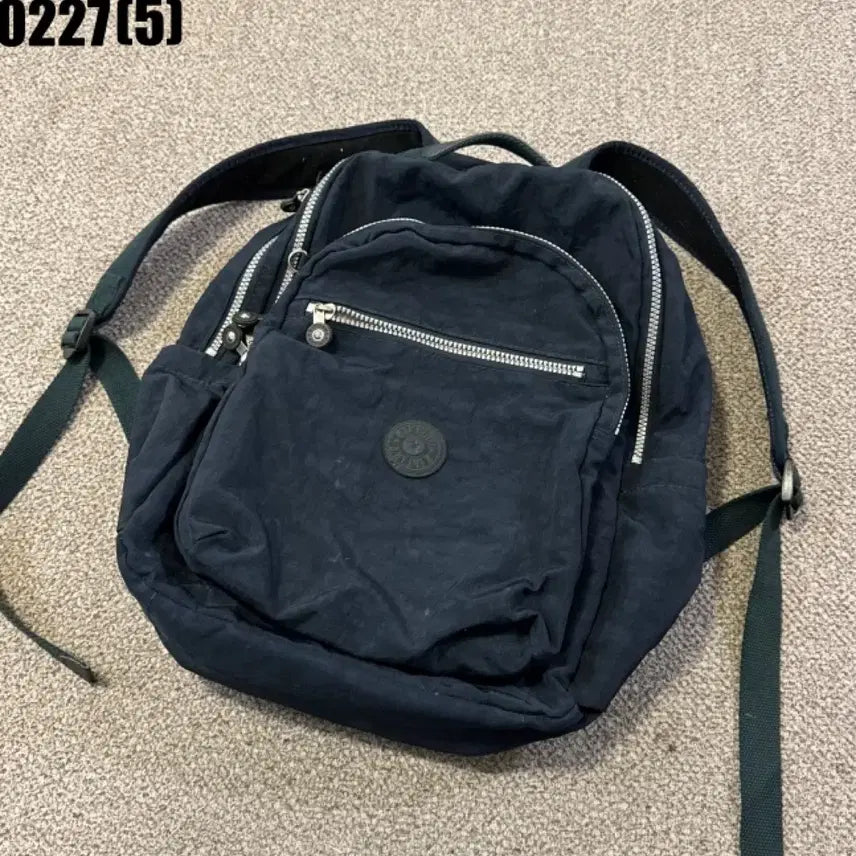 [BUNJANG] Kipling Backpack Navy / 키플링 백팩 네이비(키링X) 0227
