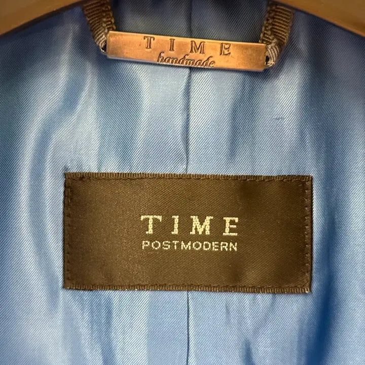 [BUNJANG] Time Blue Double Coat L / Time 파란색 더블코트 L