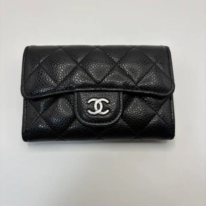 [BUNJANG] Chanel Classic Caviar Snap Wallet / 샤넬 클래식 캐비어 똑딱이 지갑