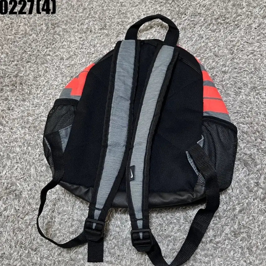 [BUNJANG] Nike Backpack Gray/Orange / 나이키 백팩 회색/오렌지