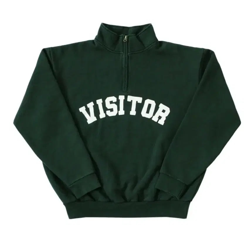 [BUNJANG] Collect Pieces VISITOR Q Zip-up Deep Green / [L] 컬렉트피시스 VISITOR Q 집업 딥 그린