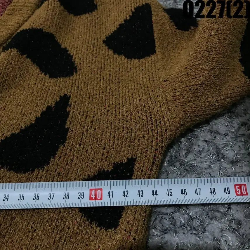 [BUNJANG] Limite doydoy Brown Pattern Cardigan (XS) / Limite doydoy  브라운 패턴 가디건 xs