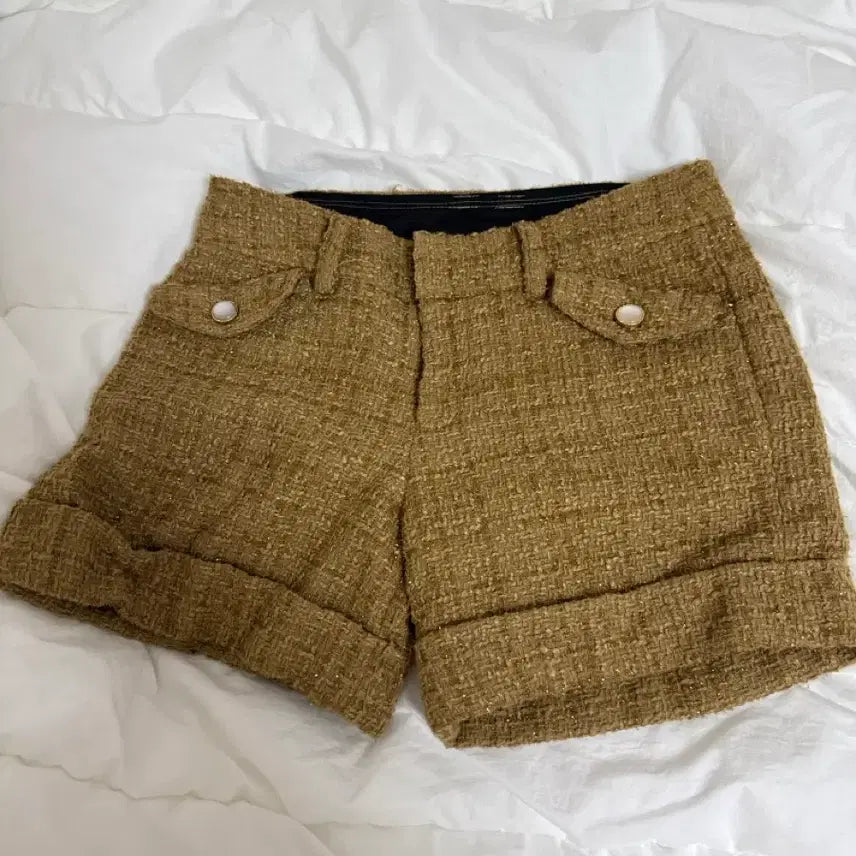 [BUNJANG] Sugar Sugar Rune Tweed Shorts / 슈가슈가룬깔 트위드 팬츠