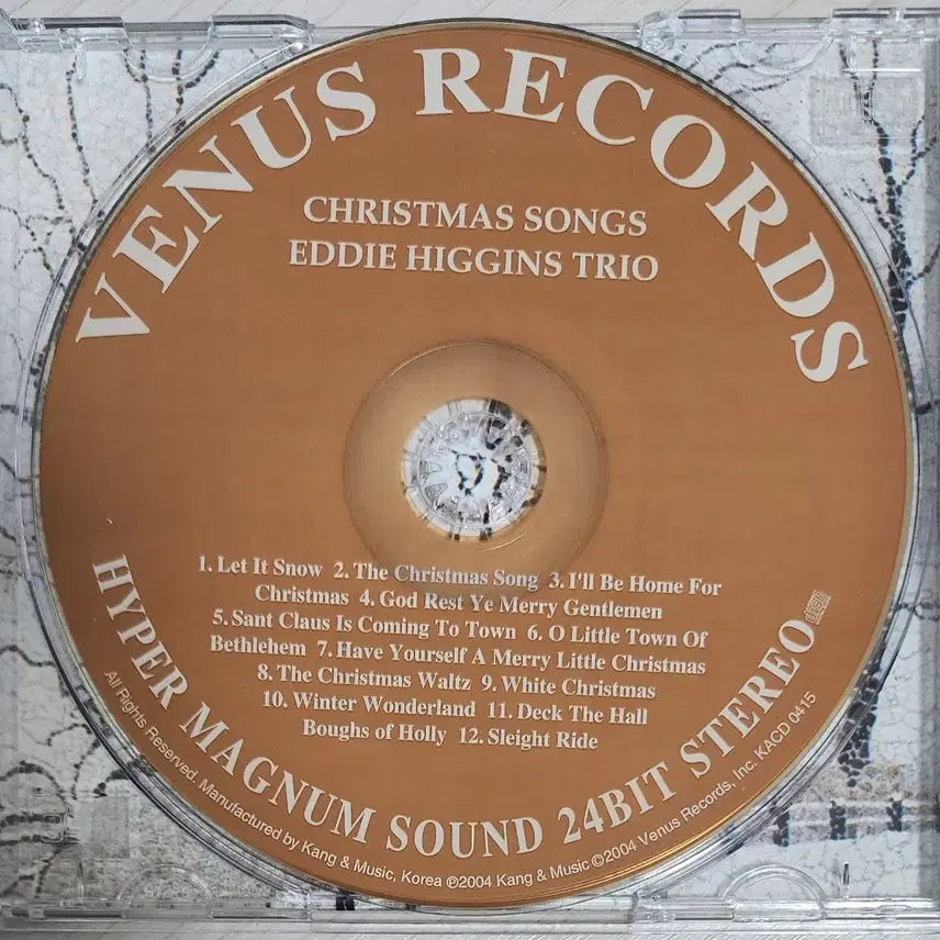 [BUNJANG] Eddie Higgins Trio Christmas Songs CD / [CD] 에디 히긴스 트리오 <Christmas Songs> 음반