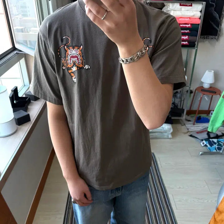 [BUNJANG] BAPE Tiger T-Shirt / 베이프 타이거 반팔 티셔츠