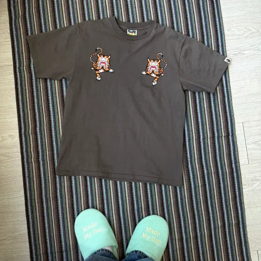 [BUNJANG] BAPE Tiger T-Shirt / 베이프 타이거 반팔 티셔츠
