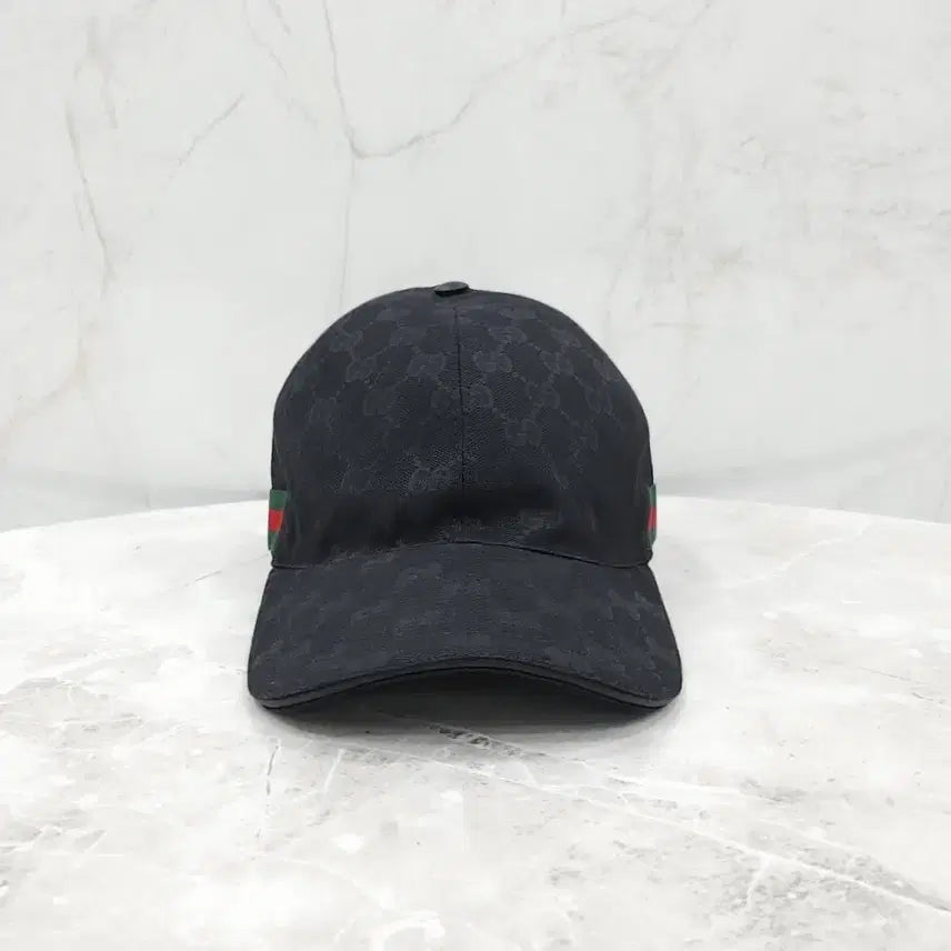[BUNJANG] Gucci GG Canvas Ball Cap / 구찌 블랙 GG 캔버스 볼캡 M 200035