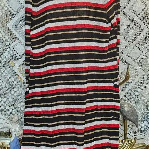 [BUNJANG] Tommy Hilfiger Striped Long Cardigan / 타미힐피거(Tommy Hilfiger) 브랜드스트라이프 롱 가디건