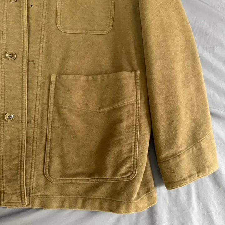 [BUNJANG] Pottery Moleskin Work Jacket Dark Navy Size 3 / 포터리 몰스킨 워크자켓 다크로밧 3사이즈