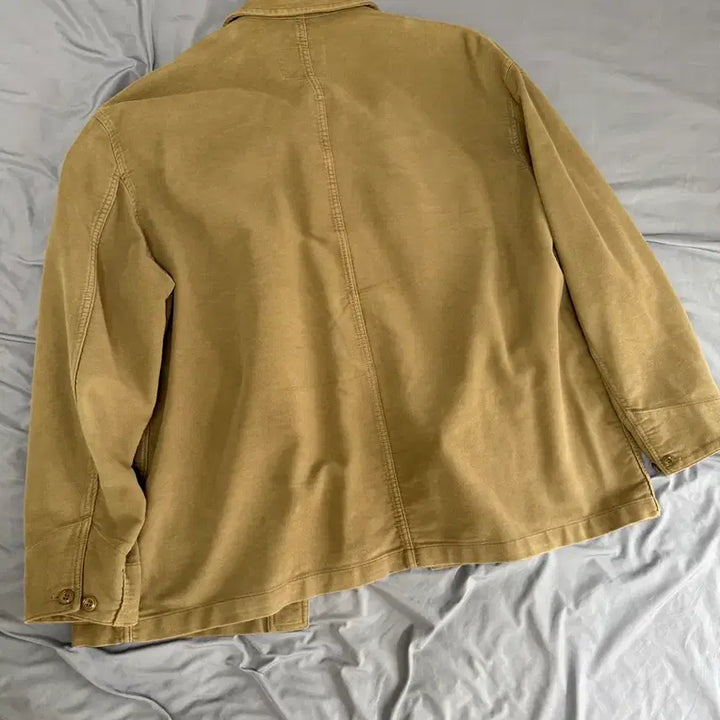 [BUNJANG] Pottery Moleskin Work Jacket Dark Navy Size 3 / 포터리 몰스킨 워크자켓 다크로밧 3사이즈