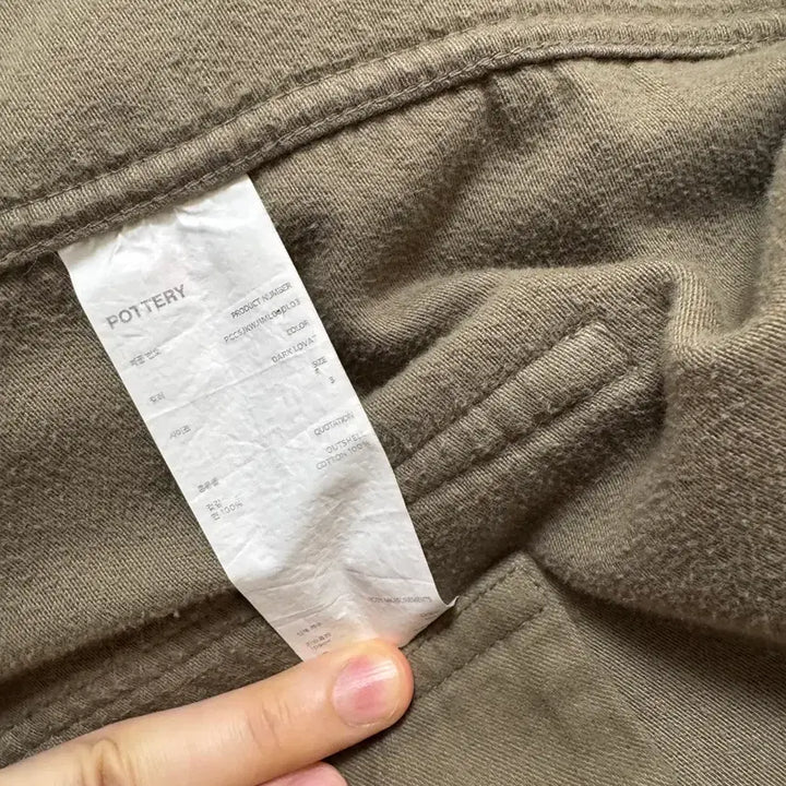 [BUNJANG] Pottery Moleskin Work Jacket Dark Navy Size 3 / 포터리 몰스킨 워크자켓 다크로밧 3사이즈
