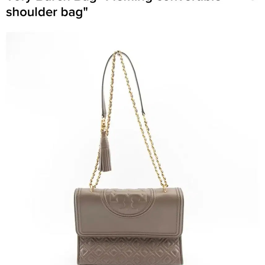 [BUNJANG] Tory Burch Fleming Convertible Shoulder Bag / 토리버치 플레밍 컨버터블 숄더백