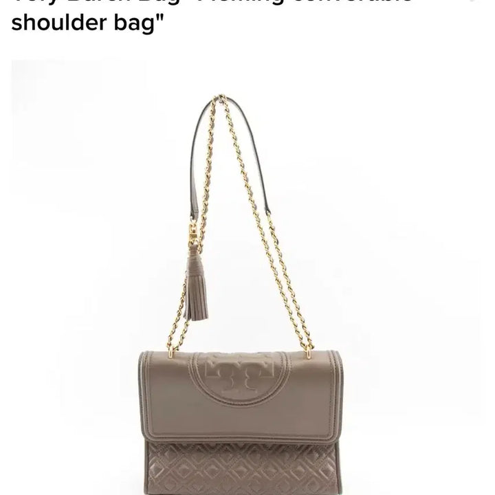[BUNJANG] Tory Burch Fleming Convertible Shoulder Bag / 토리버치 플레밍 컨버터블 숄더백