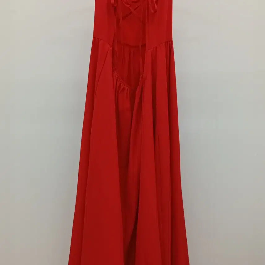 [BUNJANG] Red Strap Dress / 레드 끈 원피스