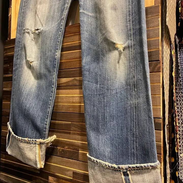 [BUNJANG] Edwin Salvage Denim Pants / 에드윈 샐비지 데님팬츠