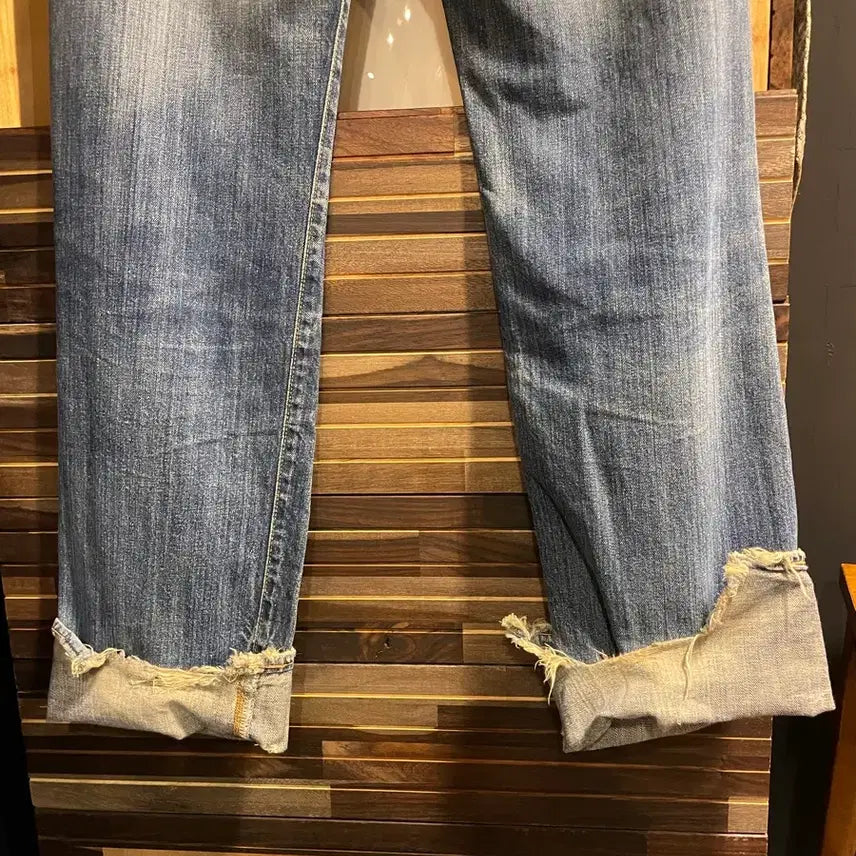 [BUNJANG] Edwin Salvage Denim Pants / 에드윈 샐비지 데님팬츠