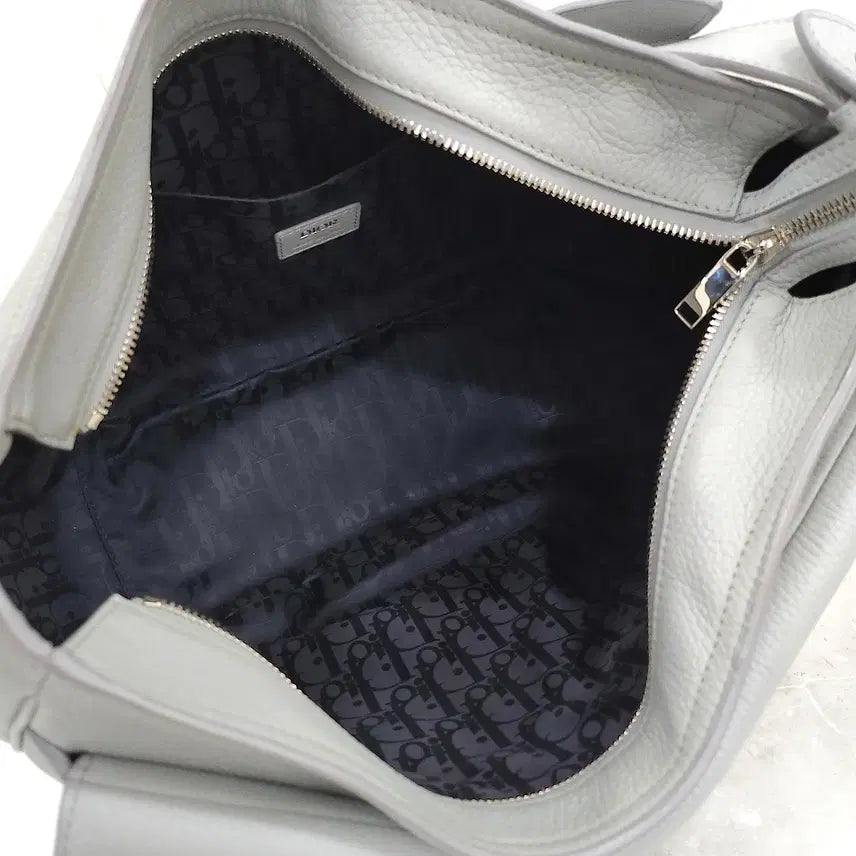 [BUNJANG] Dior Soft Saddle Messenger Bag Gray 1ADHO023ULC / 디올 소프트 새들 메신저백 그레이 1ADHO023ULC