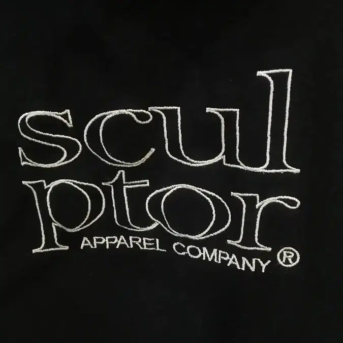 [BUNJANG] SCULPTOR 블랙 후드티 M사이즈 / SCULPTOR 블랙 후드티 M사이즈