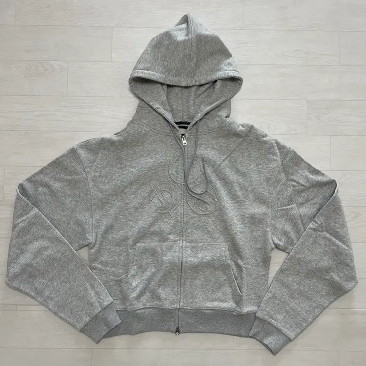 [BUNJANG] DUC Symbol Hoodie &amp; Sweatpants Set-Up Grey Size 2 / 디오스피스 (DUC) Symbol 후드집업, 스웻팬츠 셋업