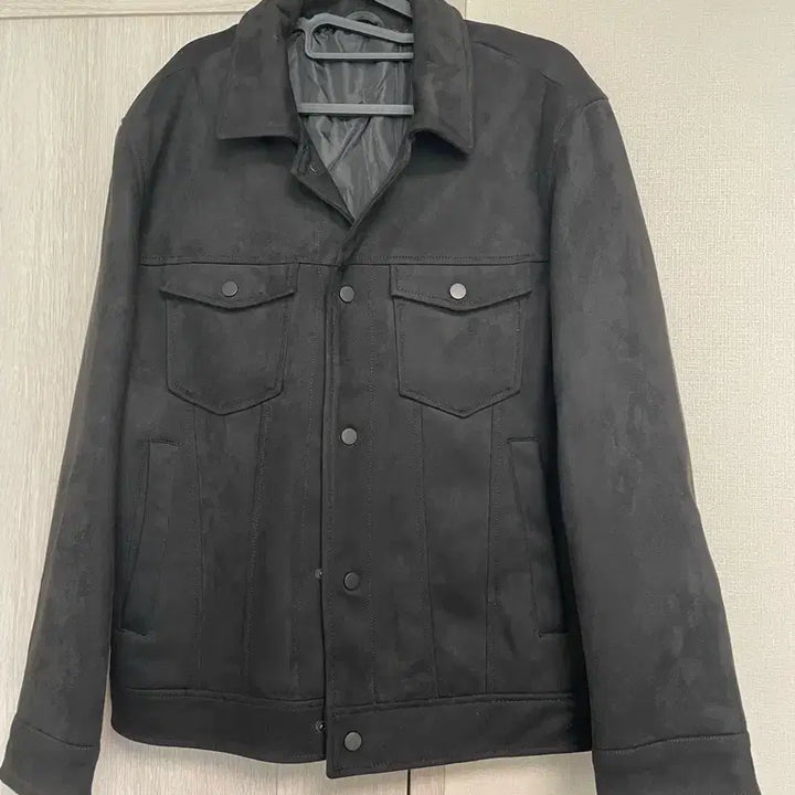 [BUNJANG] ZARA Black Suede Trucker Jacket / (상태 ss급) 자라 블랙 스웨이드 트러커 자켓