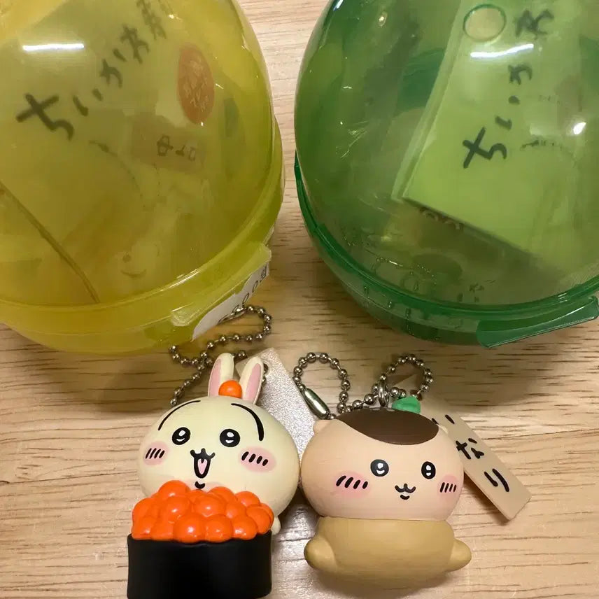 [BUNJANG] Chiikawa Kurimanju Usagi Sushi Keyring Gacha / (미개봉) 치이카와 쿠리만쥬 우사기 초밥 키링 가챠 새상품