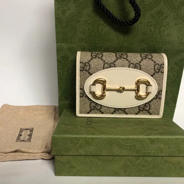 [BUNJANG] Gucci 1955 GG Card Wallet / [S급/정품] 구찌 홀수빗 1955 GG 카드지갑