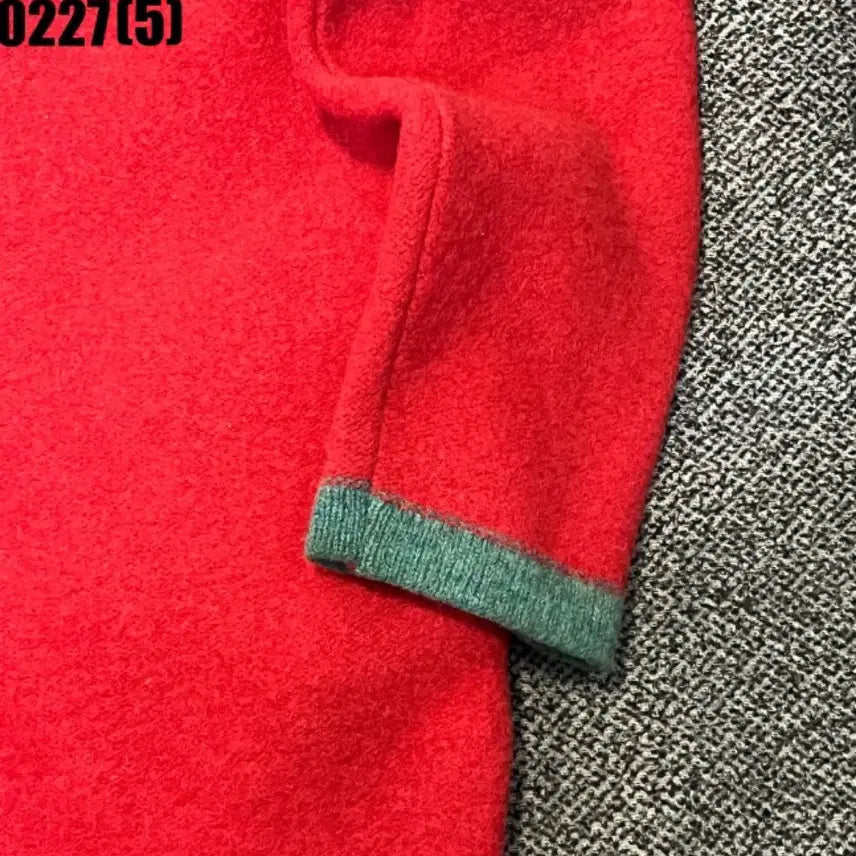 [BUNJANG] Red Wool Zip-up Jacket / 빨강색 울 집업 자켓