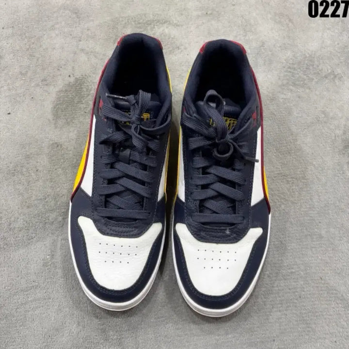 [BUNJANG] Puma Sneakers Navy/Yellow/Red / 푸마 운동화 네이비/옐로우/레드
