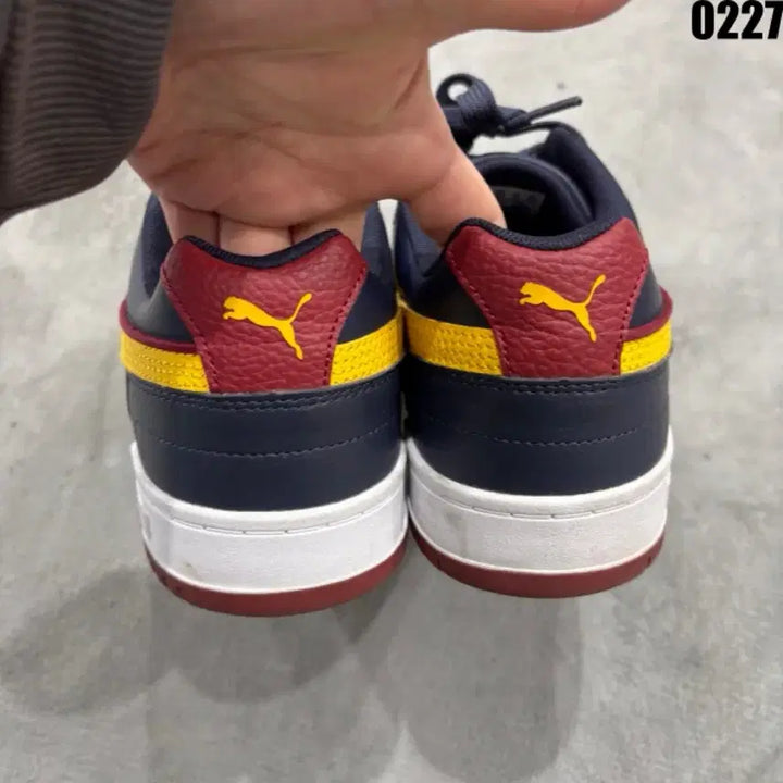 [BUNJANG] Puma Sneakers Navy/Yellow/Red / 푸마 운동화 네이비/옐로우/레드