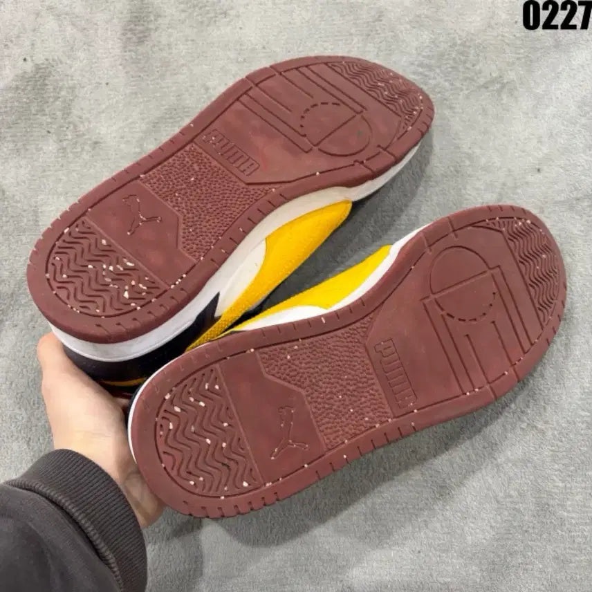 [BUNJANG] Puma Sneakers Navy/Yellow/Red / 푸마 운동화 네이비/옐로우/레드