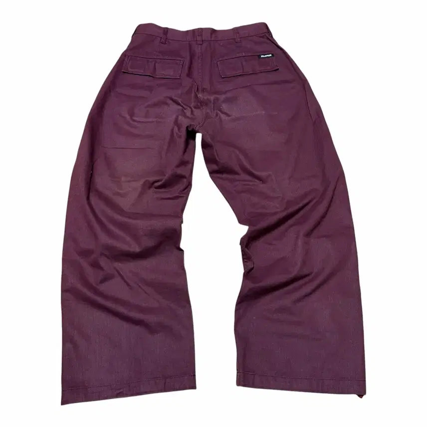 [BUNJANG] X-LARGE Burgundy Cargo Pants / 일본판)X-LARGE 버건디 카고 팬츠