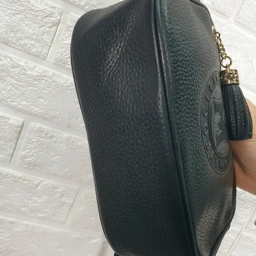 [BUNJANG] Metrocity Black Tassel Camera Bag / 메트로시티 블랙 태슬 카메라백
