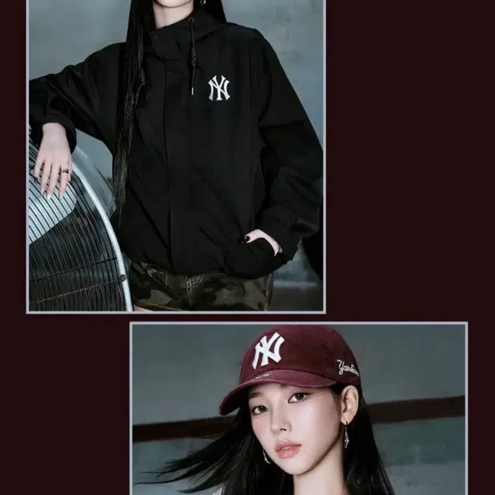 [BUNJANG] MLB Red Wine Ball Cap / (새상품) MLB 볼캡 레드와인