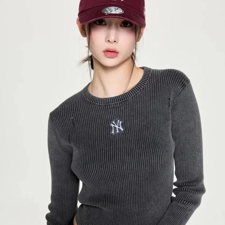 [BUNJANG] MLB Red Wine Ball Cap / (새상품) MLB 볼캡 레드와인