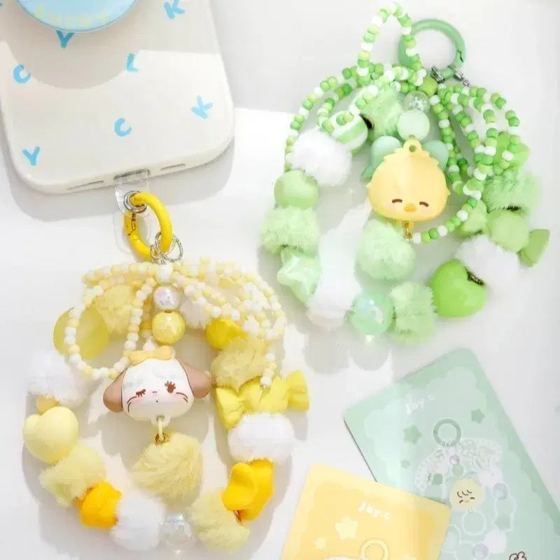 [BUNJANG] Miko Souffle Bead Strap Keyring / 미코 정품 수플레 비즈 스트랩 키링 새 것