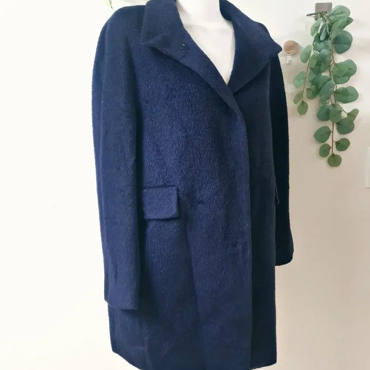 [BUNJANG] The Izzat Alpaca Coat - Blue / 더아이잗 알파카코트 66 블루