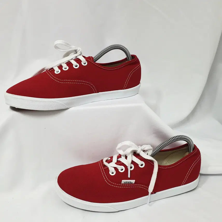 [BUNJANG] Vans Authentic Sneakers Red / 빈티지하서 240 반스 어센틱 스니커즈 레드