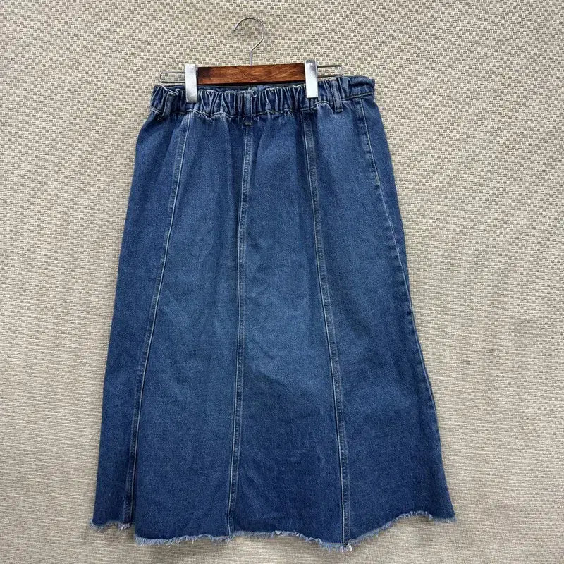 [BUNJANG] Vintage Denim Skirt - 27 inch / 빈티지 뒷밴딩 청치마 데님 스커트 27인치 M12835