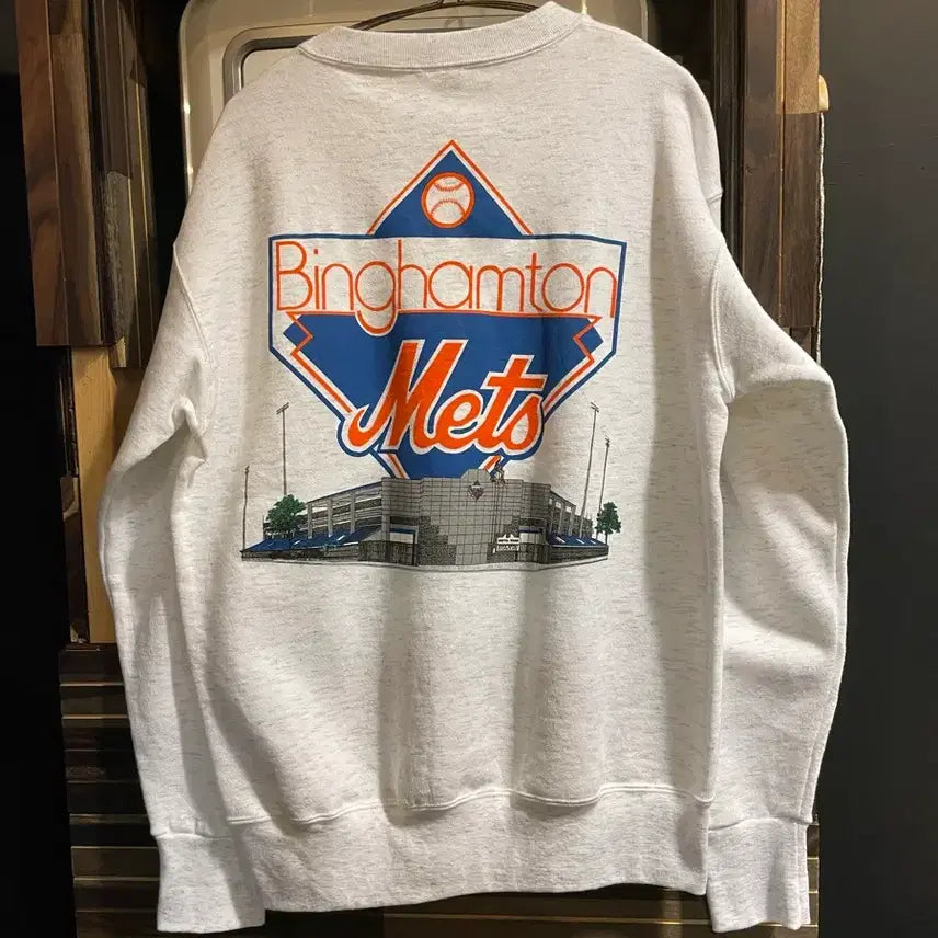 [BUNJANG] Delta Binghamton Mets Vintage Sweatshirt / Delta 맨투맨