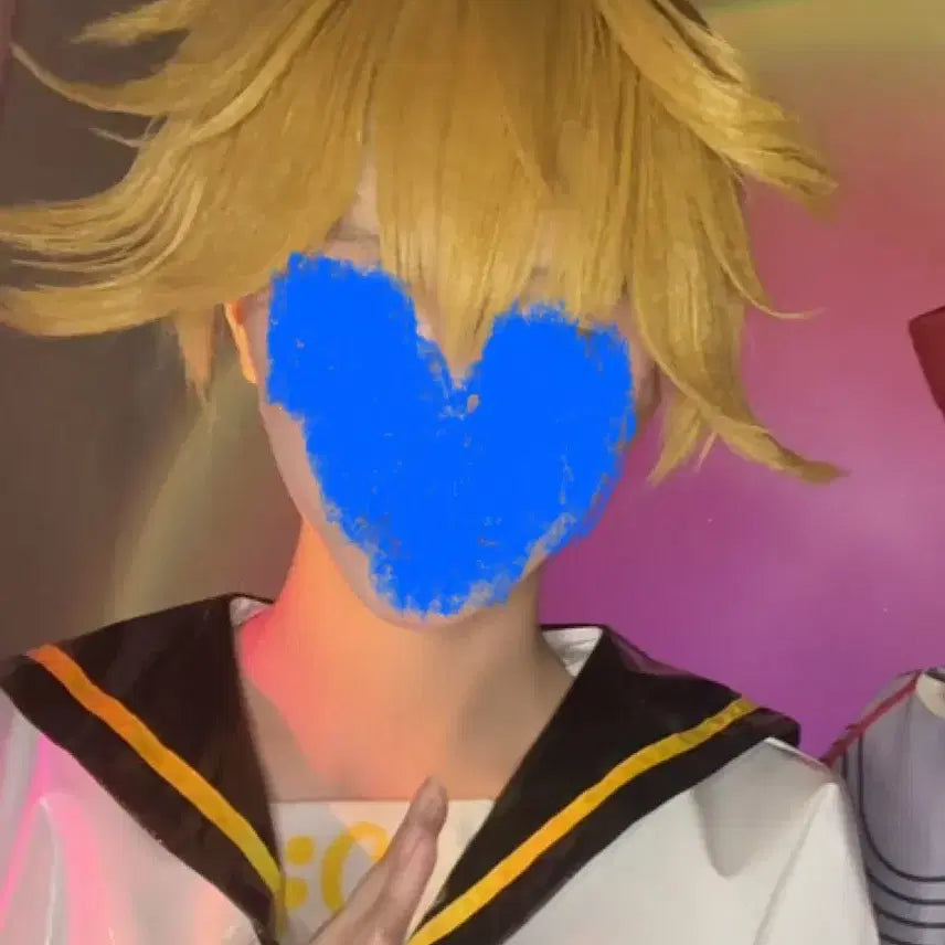 [BUNJANG] Vocaloid Kagamine Rin Cosplay Full Set / 보컬로이드 카가미네 린 코스프레 풀셋