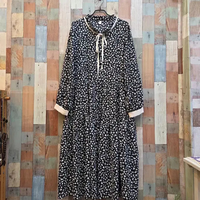 [BUNJANG] ANY Chiffon Maxi Dress / ANY 쉬폰 롱원피스
