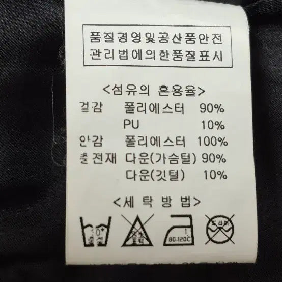 [BUNJANG] JABANG Men's Navy Lightweight Padding Jacket / JABANG  남성 네이비 경량 패딩 105