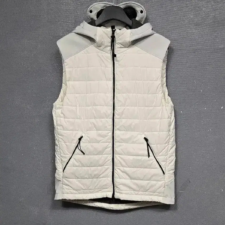 [BUNJANG] C.P. Company White Padded Vest / 씨피컴퍼니 화이트 패딩 조끼