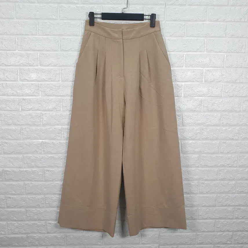 [BUNJANG] Mills Studio Pleated Wide Slacks / [26]밀스튜디오 핀턱 와이드 슬랙스(새상품)