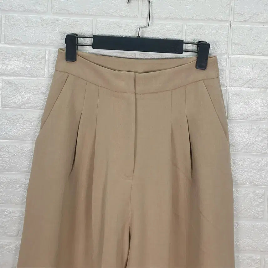 [BUNJANG] Mills Studio Pleated Wide Slacks / [26]밀스튜디오 핀턱 와이드 슬랙스(새상품)