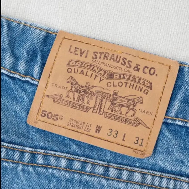 [BUNJANG] Levi's 505 Orange Tab Jeans / 리바이스 505 오렌지탭