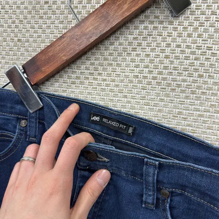 [BUNJANG] Lee Old School Spandex Denim Jeans 32 inch / 리 LEE 올드스쿨 스판 데님 청바지 32인치 A06786