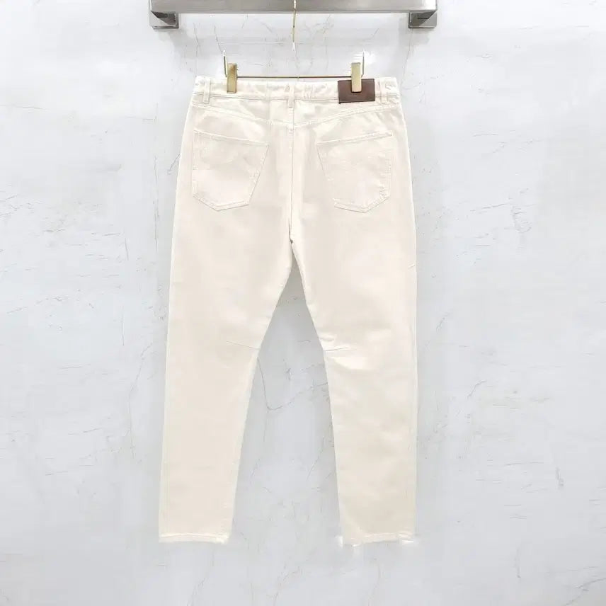 [BUNJANG] Brunello Cucinelli Ivory Washed Denim Pants / 50 / 브루넬로 쿠치넬리 아이보리 워싱 데님 팬츠