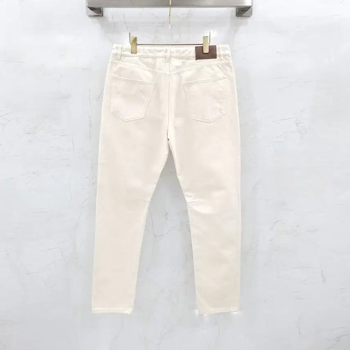 [BUNJANG] Brunello Cucinelli Ivory Washed Denim Pants / 50 / 브루넬로 쿠치넬리 아이보리 워싱 데님 팬츠